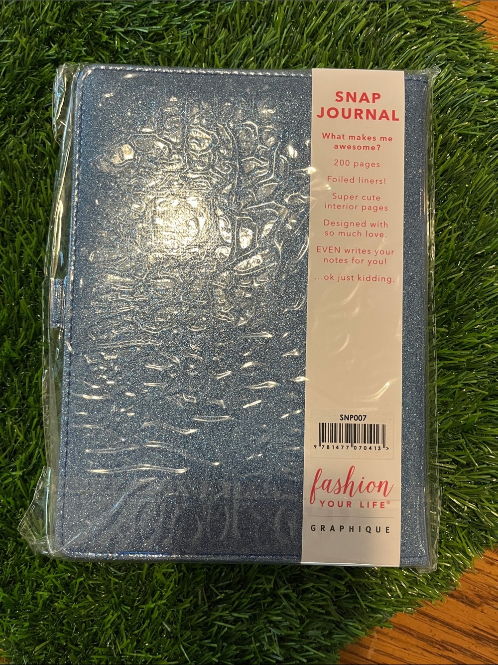 Graphique De France Sparkle Blue Snap Journal